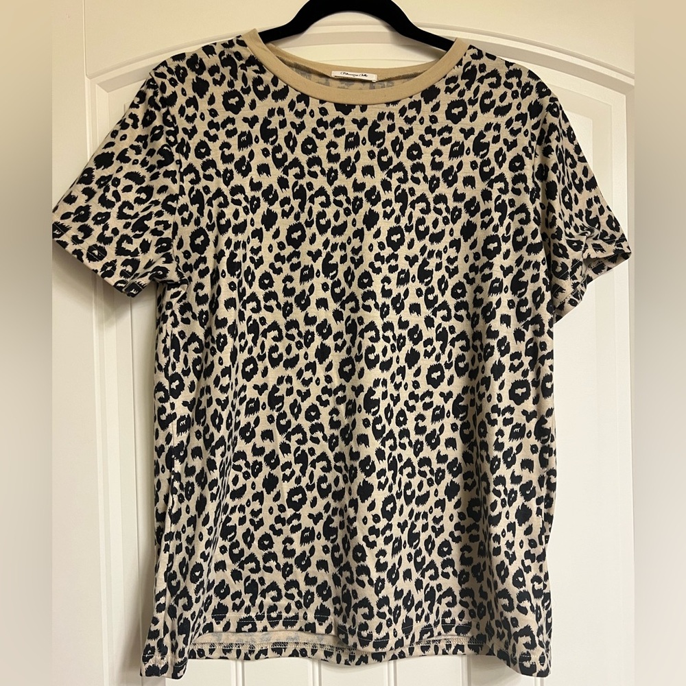 Leopard Print Tee